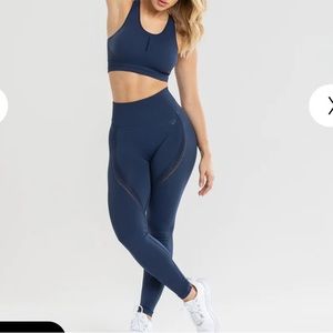 Women’s Best renew seamless leggings Moonlight navy-médium